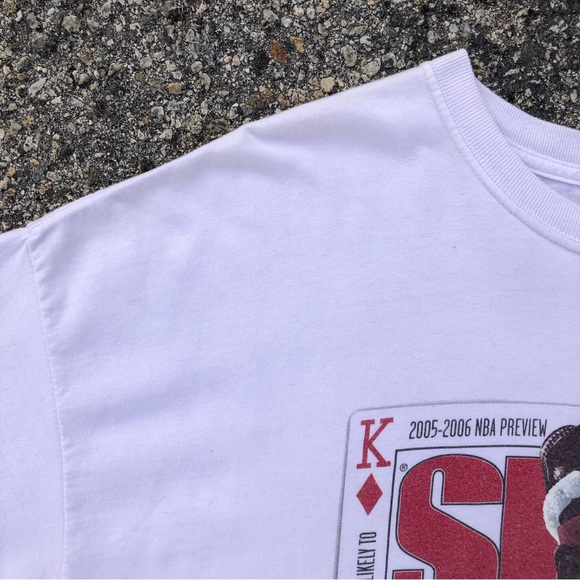 Iconic ‘05/‘06 LeBron James Cleveland Cavs SLAM Magazine Cover Tee - Size XXL - Picture 7 of 16